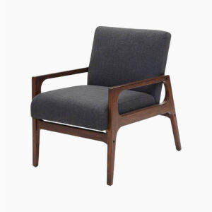 Dark Wood Armchair